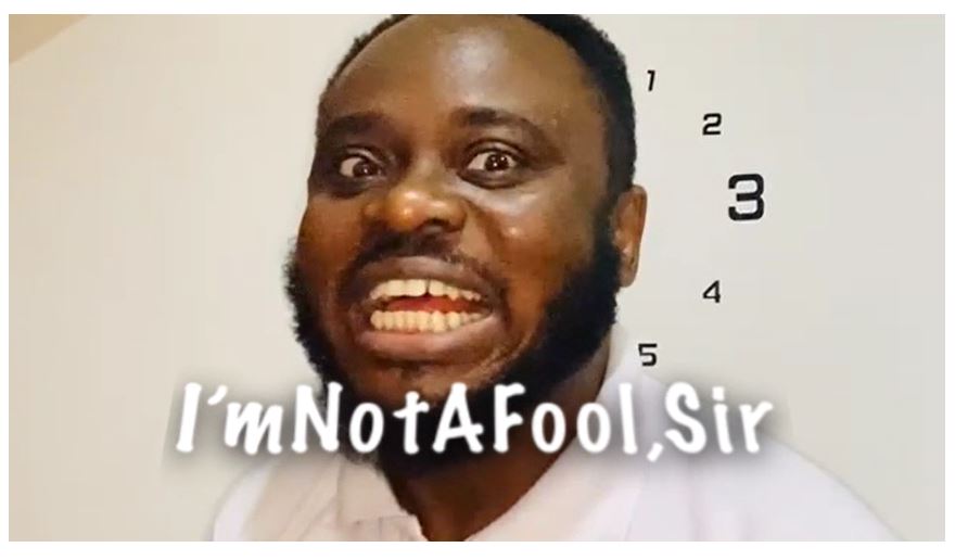 Am noT A fOOL siR